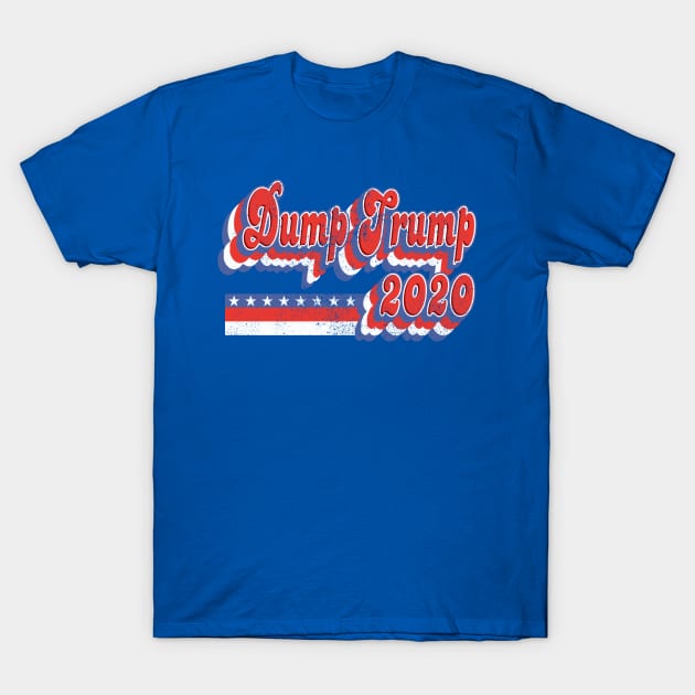 Dump Trump - Distressed T-Shirt by MulletHappens